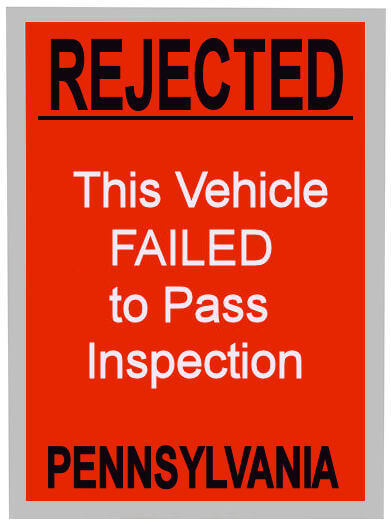 1960 Pennsylvania Inspection Sticker